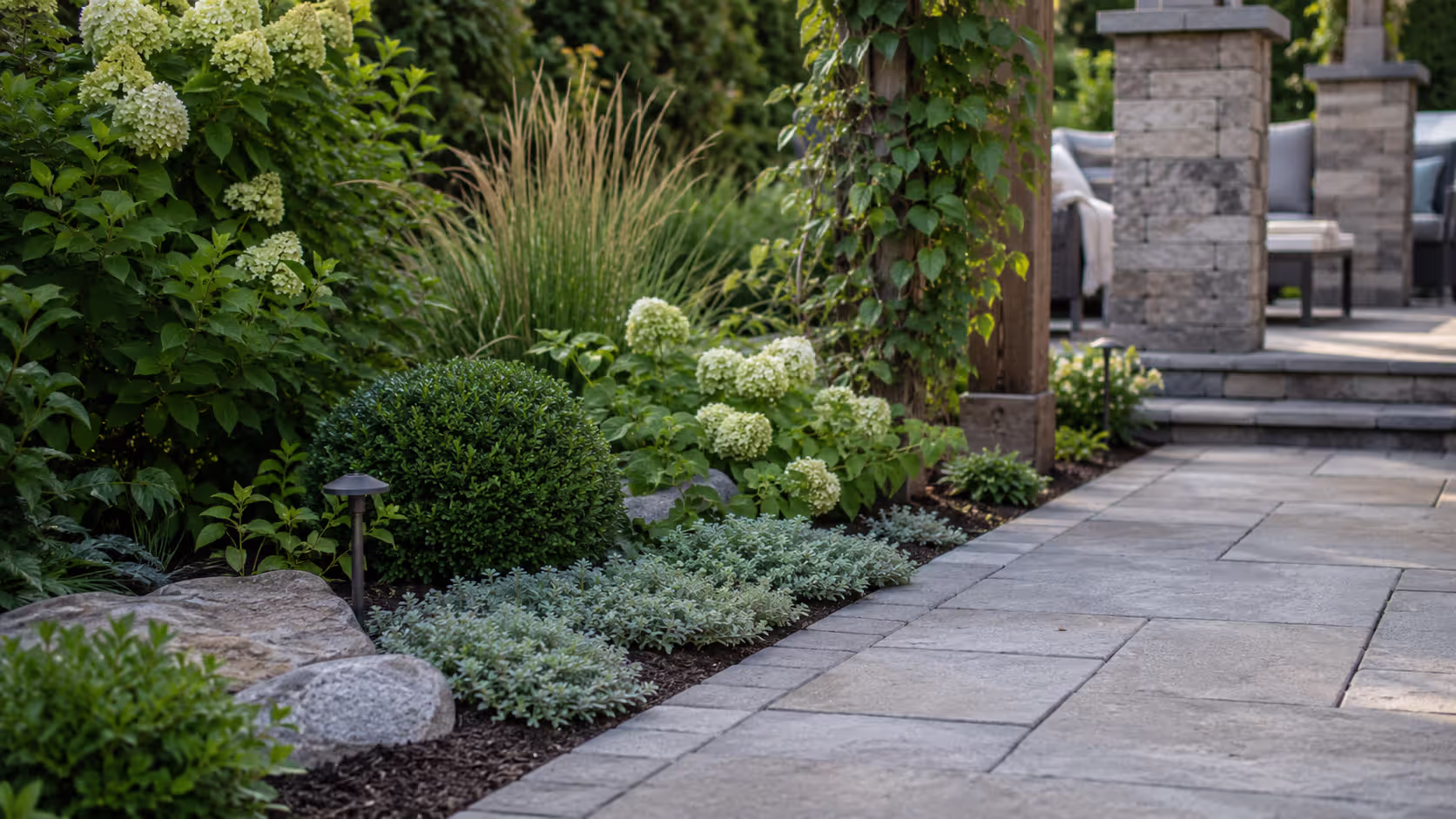 Blending Stone and Nature
