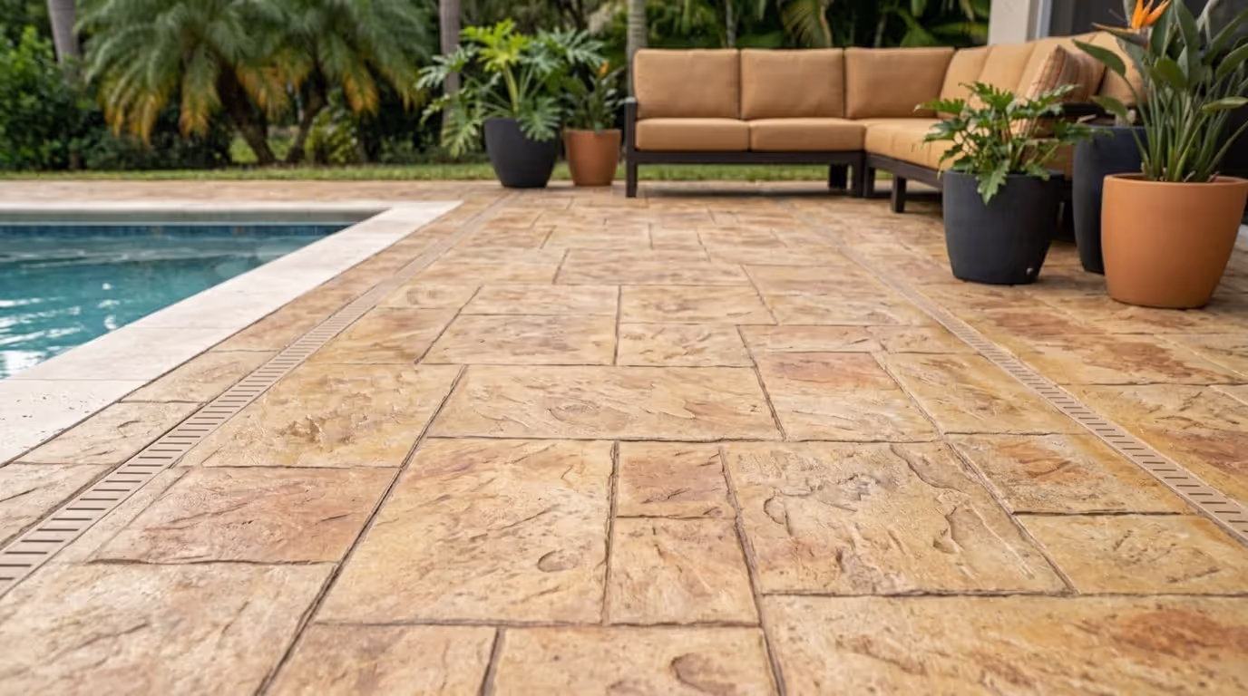 Stamped Concrete Elegance