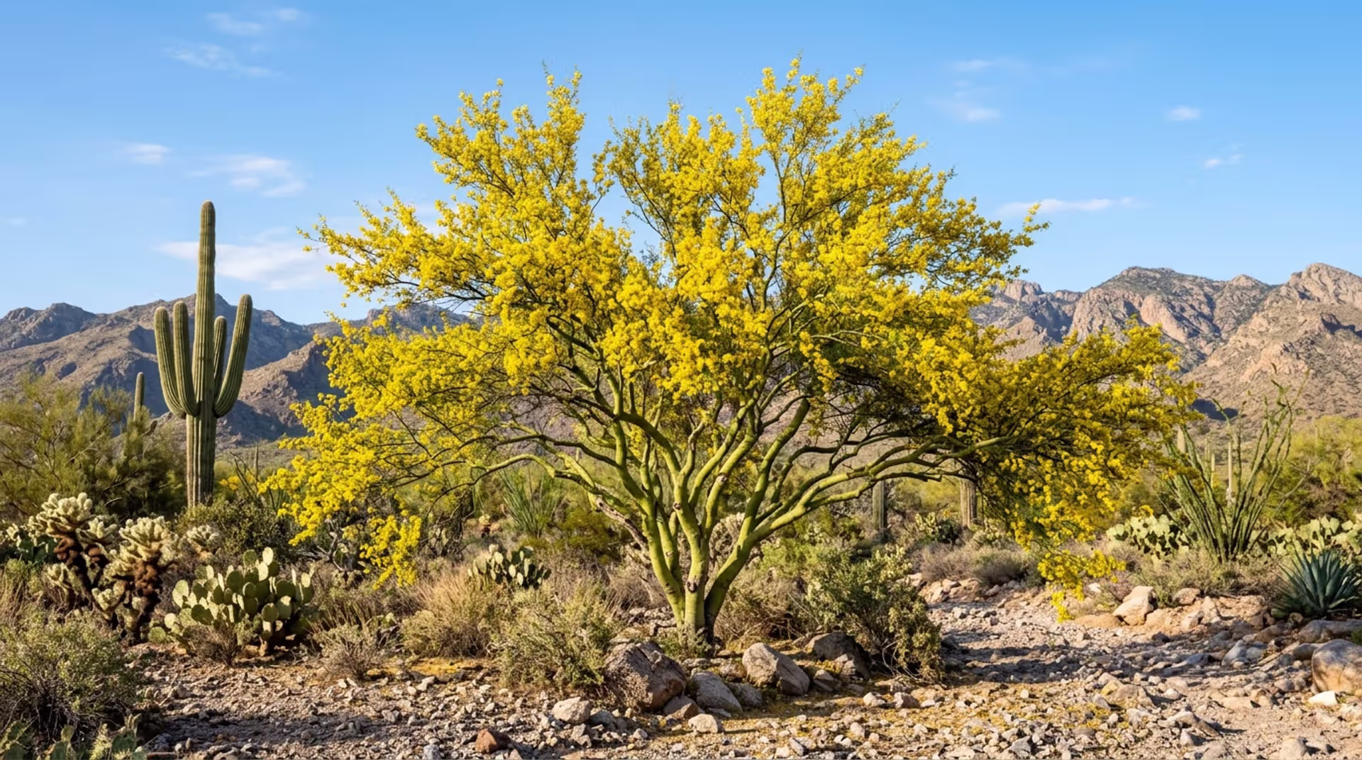 Desert Gold in Bloom