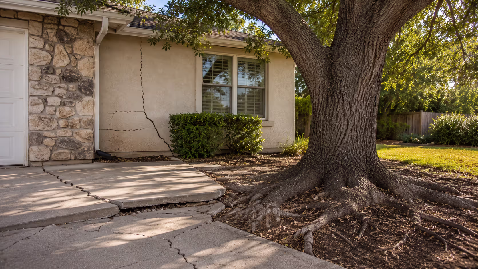 When Roots Reach the Foundation