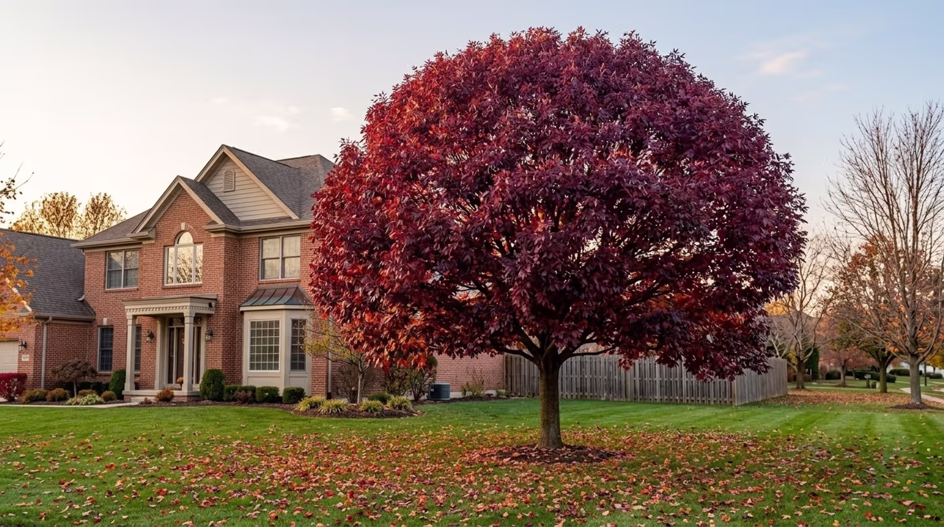 Burgundy Fall Brilliance