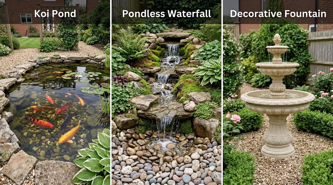 Choosing Your Water Feature