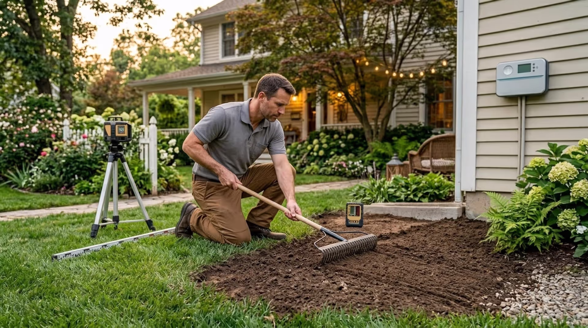 Proper Yard Grading for Drainage