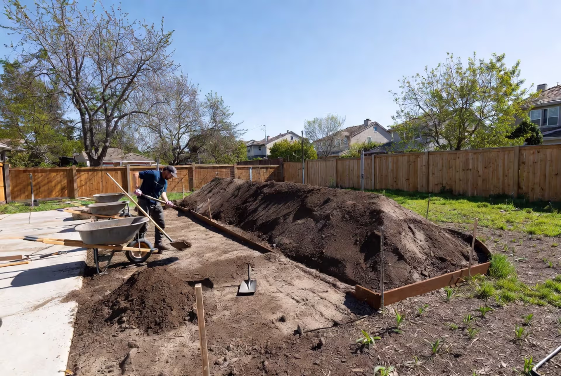 Functional Landscape Berm Design